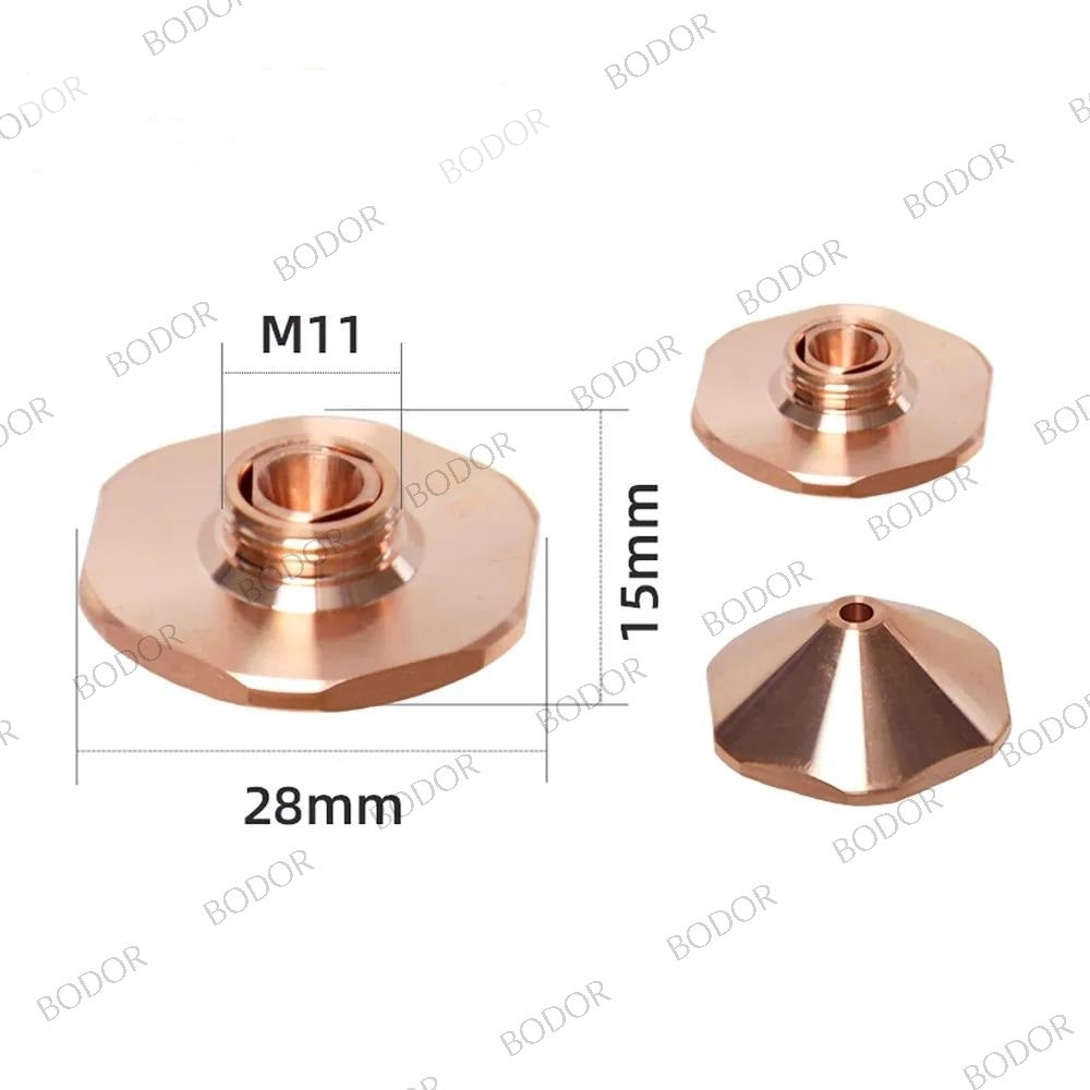 Bodor 28MM Single Nozzles 【10 Pcs/Set】