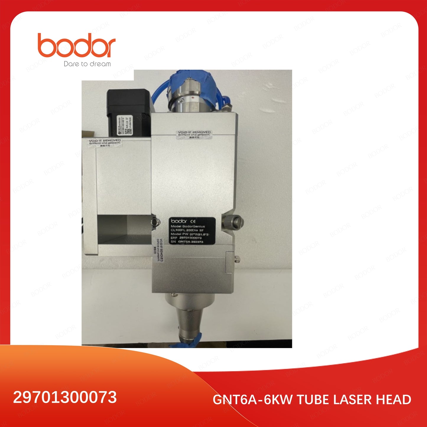 Refurbished Bodor 6KW Tube Laser Head 29701300073