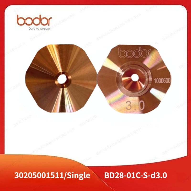 Bodor 28MM Single Nozzles 【10 Pcs/Set】