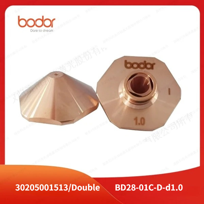 Bodor 28MM Double Laser Nozzles 【10pcs one Set】