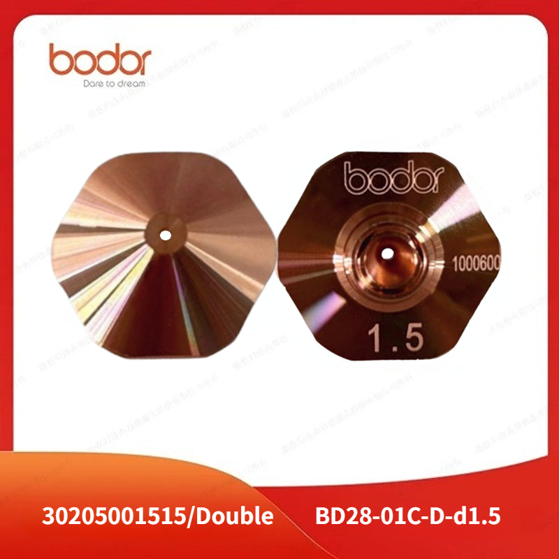 Bodor 28MM Double Laser Nozzles 【10pcs one Set】