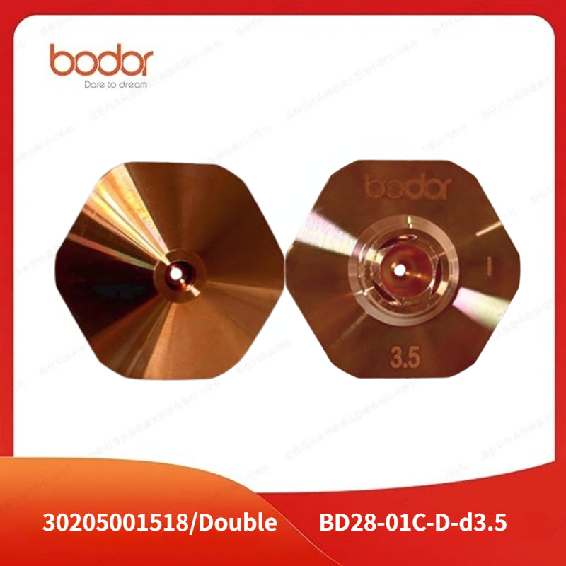 Bodor 28MM Double Laser Nozzles 【10pcs one Set】