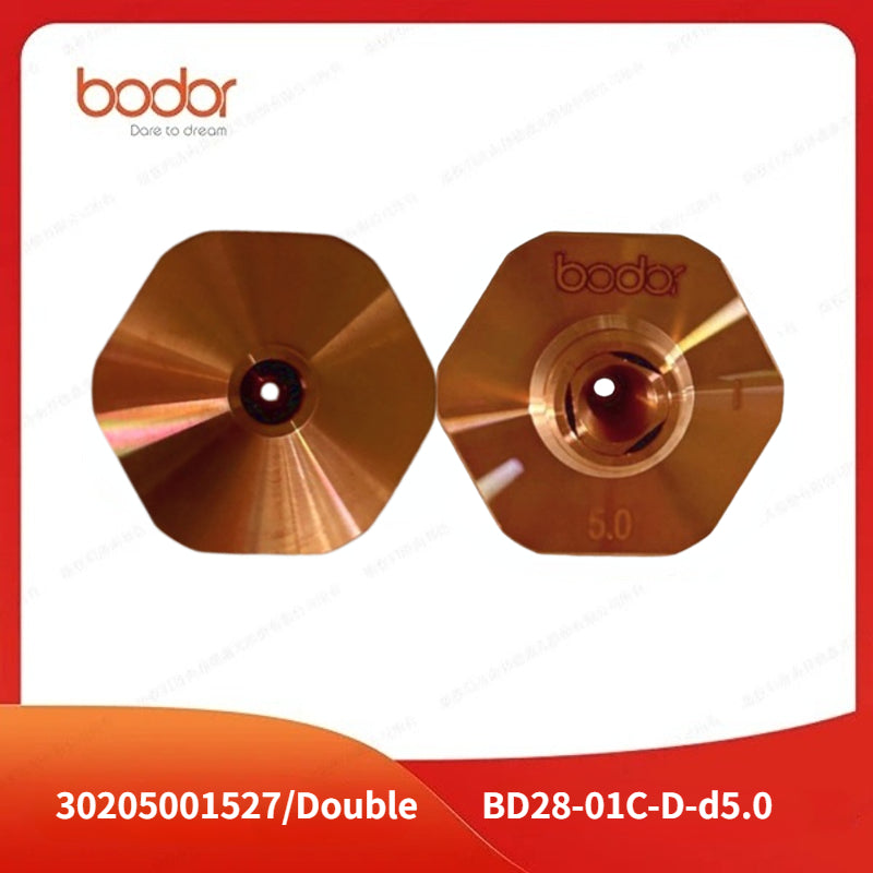 Bodor 28MM Double Laser Nozzles 【10pcs one Set】
