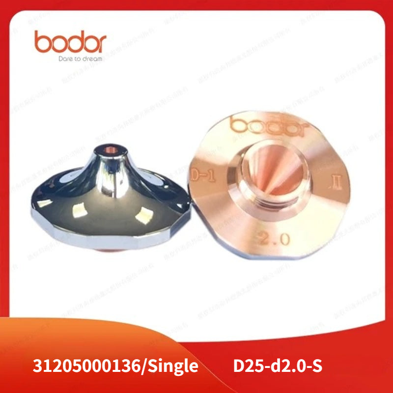 Bodor 25MM Single Laser Nozzles【10 Pcs/Set】