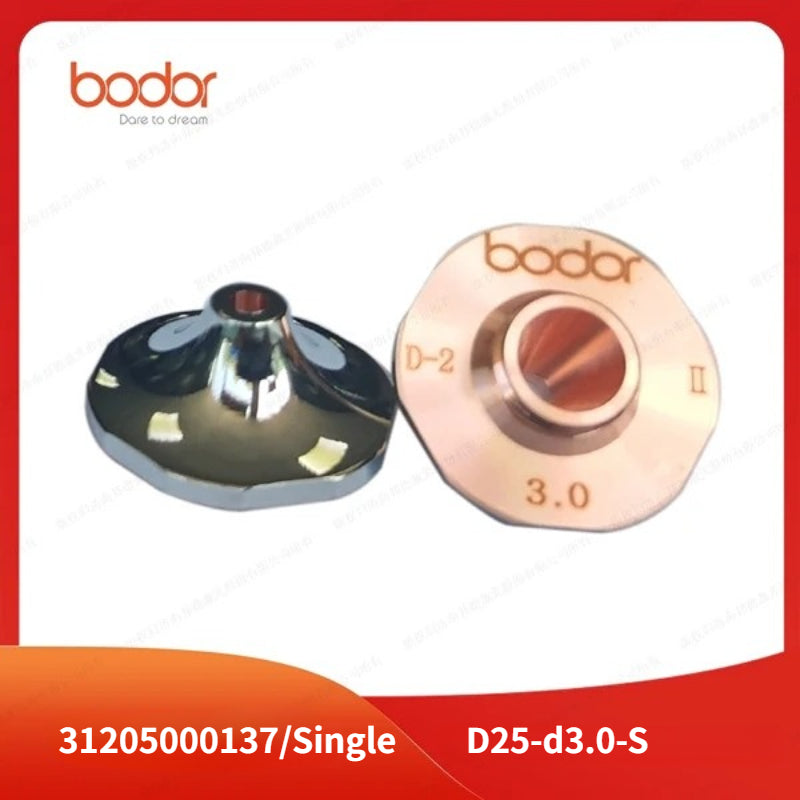 Bodor 25MM Single Laser Nozzles【10 Pcs/Set】