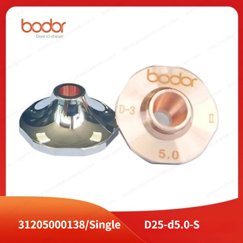 Bodor 25MM Single Laser Nozzles【10 Pcs/Set】