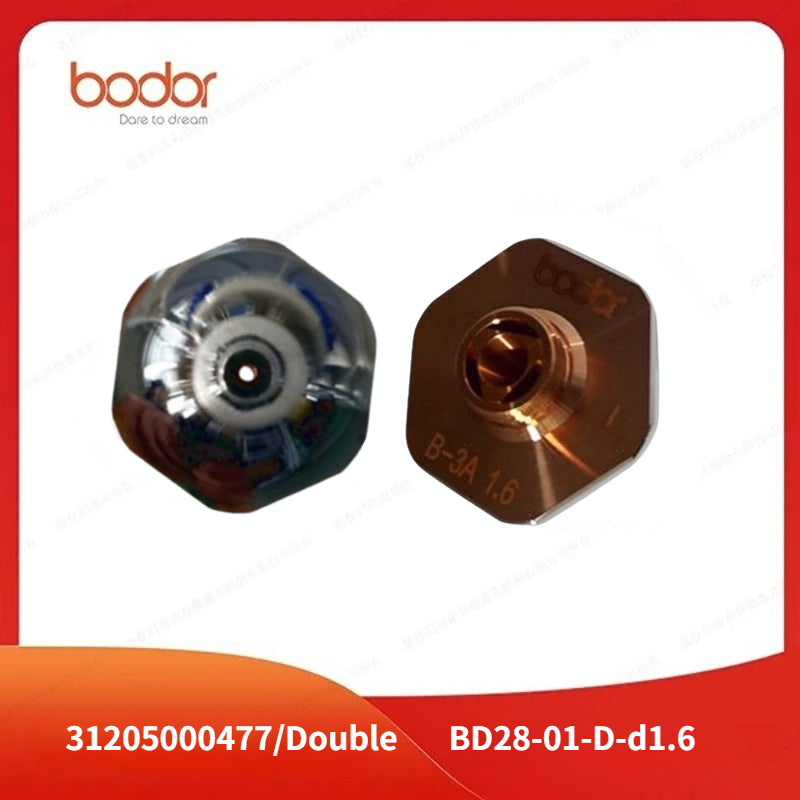 Bodor 28MM Double Laser Nozzles 【10pcs one Set】