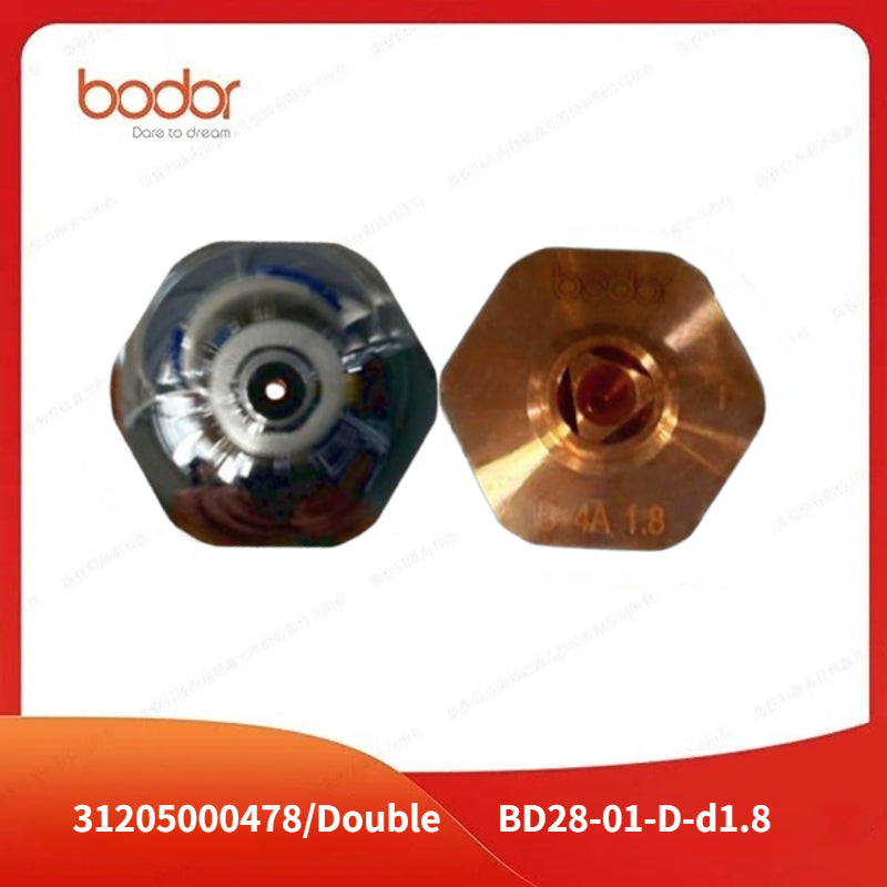 Bodor 28MM Double Laser Nozzles 【10pcs one Set】