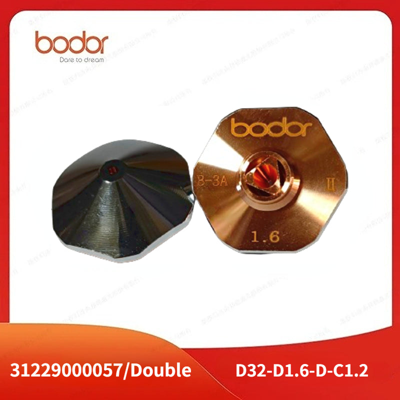 Bodor 32MM Double Laser Nozzles【10 Pcs/Set】