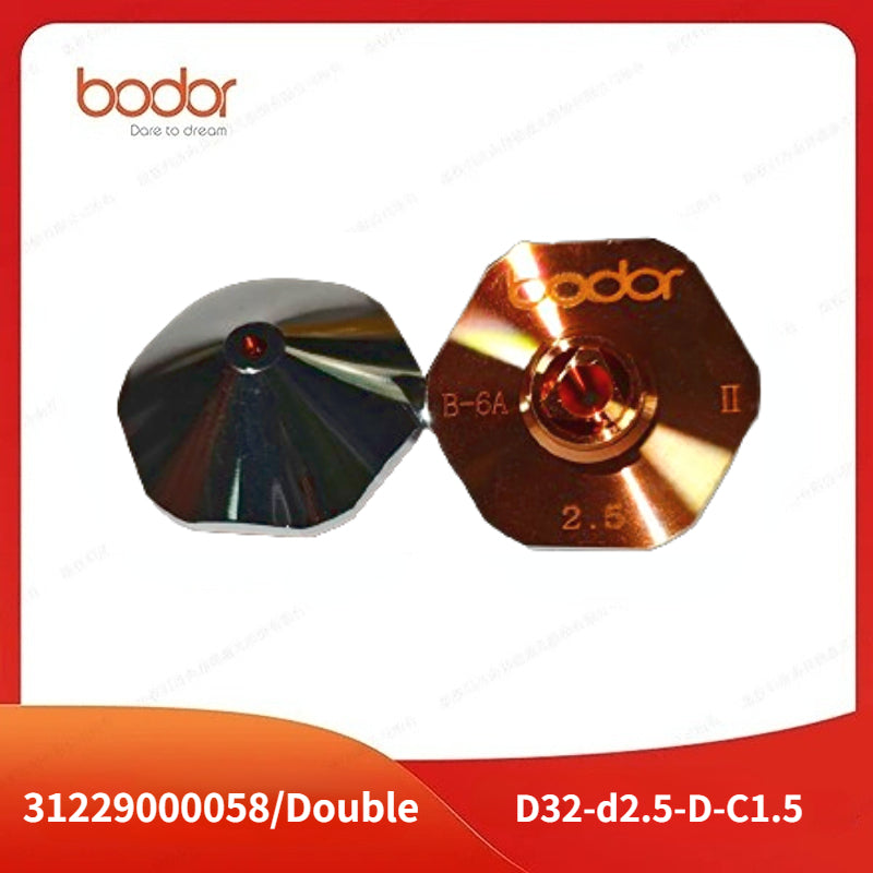Bodor 32MM Double Laser Nozzles【10 Pcs/Set】