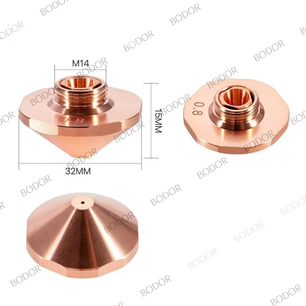 Bodor 32MM Double Laser Nozzles【10 Pcs/Set】
