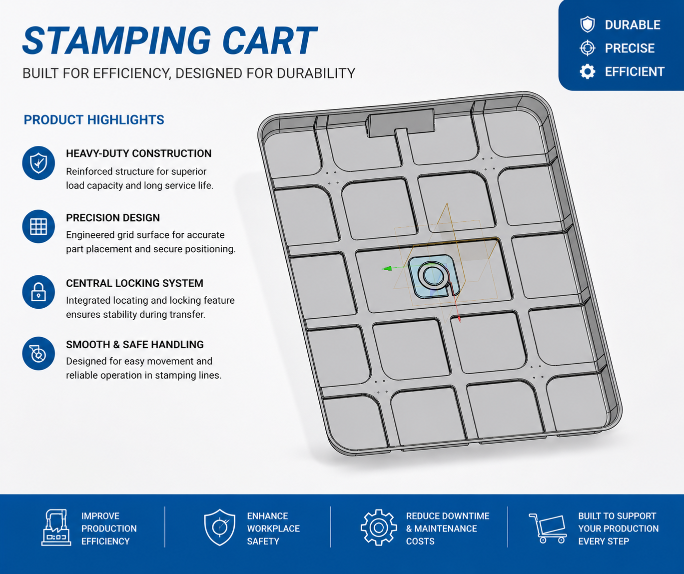 30801133037 Stamping Cart